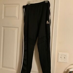 Mens Adidas L cuffed pants leg jogger